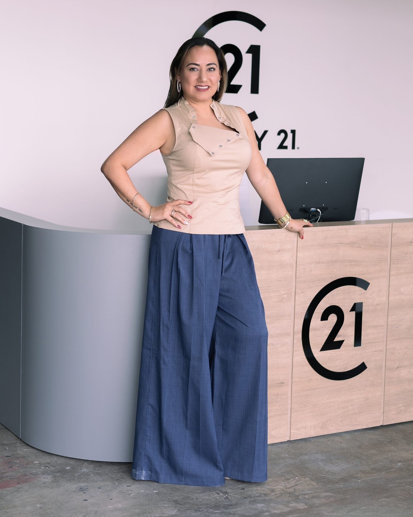 Karina Uhlig, asesora inmobiliaria Century 21